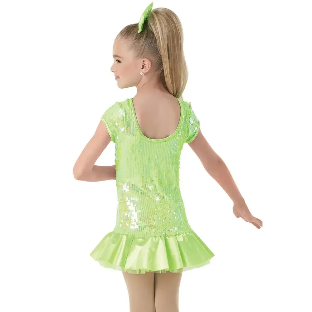 Pre-Owned Dance Costume Weissman 10005 Large Child Pink Jazz